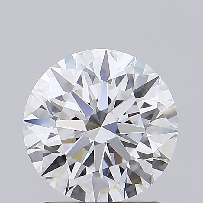 1.5 Carat Round Lab Diamond with  Cut Diamond in 14KT  view 1
