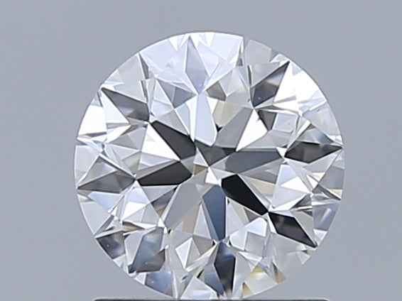 1.0 Carat Round Natural Diamond with  Cut Diamond in 14KT  view 1
