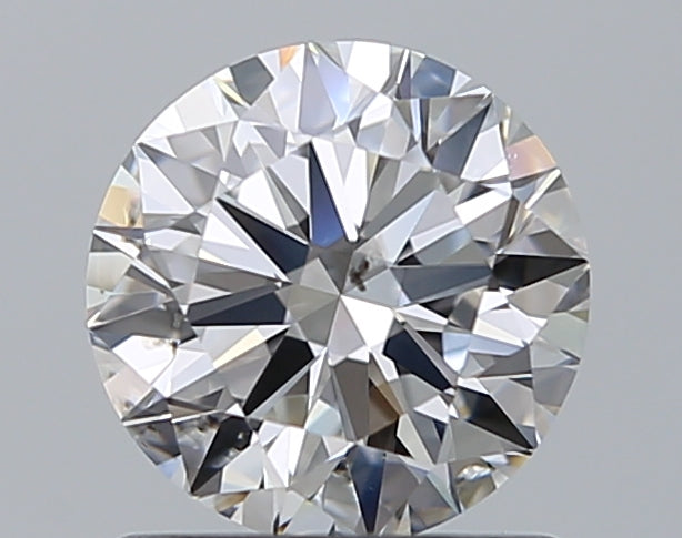 1.0 Carat Round Natural Diamond with  Cut Diamond in 14KT  view 1
