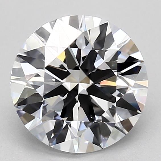 2.0 Carat Round Lab Diamond with  Cut Diamond in 14KT  view 1
