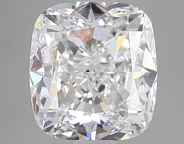 1.01 Carat Cushion Natural Diamond with  Cut Diamond in 14KT  view 1
