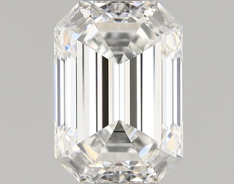 0.9 Carat Emerald Natural Diamond with  Cut Diamond in 14KT  view 1
