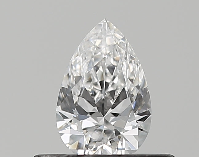 0.3 Carat Pear Natural Diamond with  Cut Diamond in 14KT  view 1
