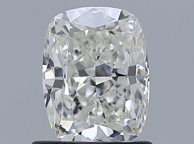 1.0 Carat Cushion Natural Diamond with  Cut Diamond in 14KT  view 1
