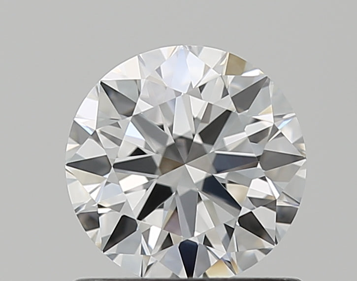 0.9 Carat Round Natural Diamond with  Cut Diamond in 14KT  view 1

