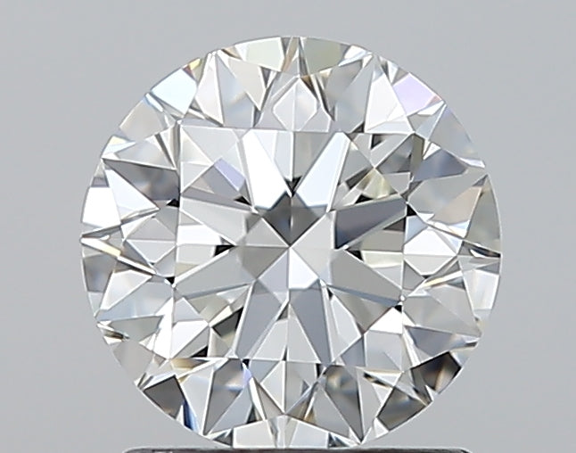 1.3 Carat Round Natural Diamond with  Cut Diamond in 14KT  view 1
