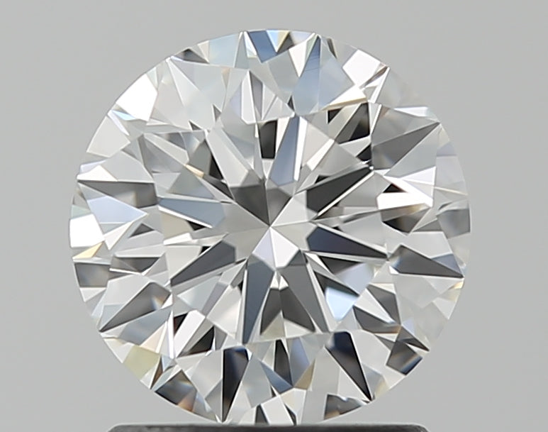 1.4 Carat Round Natural Diamond with  Cut Diamond in 14KT  view 1
