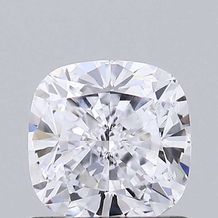 1.01 Carat Cushion Lab Diamond with  Cut Diamond in 14KT  view 1
