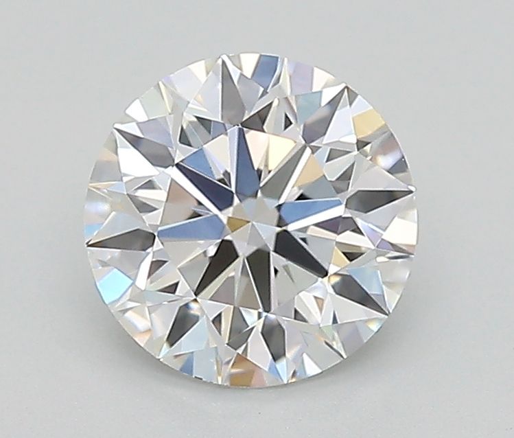 1.03 Carat Round Lab Diamond with  Cut Diamond in 14KT  view 1
