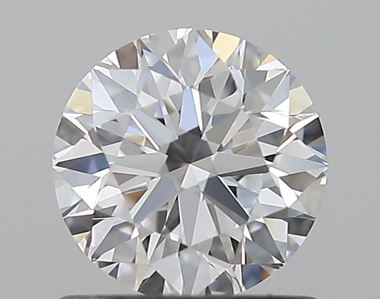 0.9 Carat Round Natural Diamond with  Cut Diamond in 14KT  view 1
