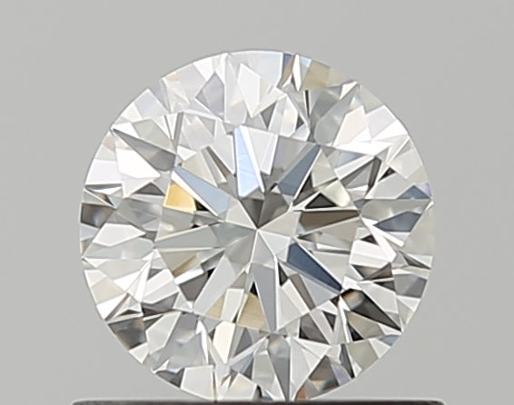 0.7 Carat Round Natural Diamond with  Cut Diamond in 14KT  view 1

