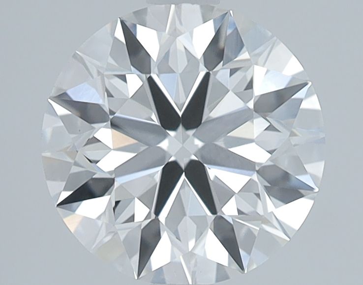 1.84 Carat Round Lab Diamond with  Cut Diamond in 14KT  view 1
