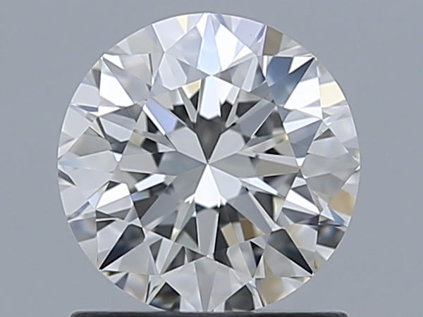 1.05 Carat Round Natural Diamond with  Cut Diamond in 14KT  view 1
