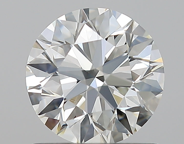 1.0 Carat Round Natural Diamond with  Cut Diamond in 14KT  view 1
