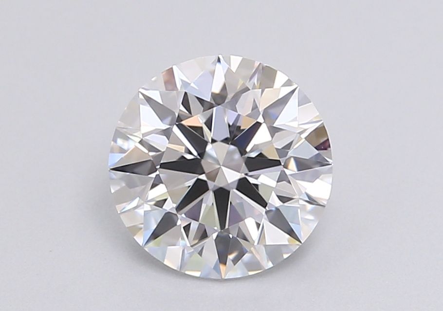 1.1 Carat Round Lab Diamond with  Cut Diamond in 14KT  view 1
