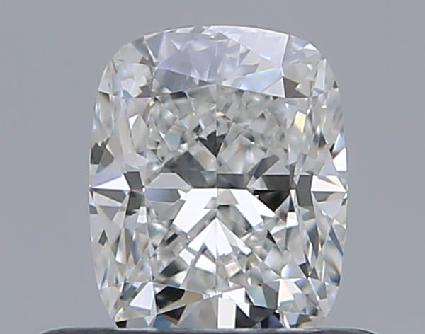 0.5 Carat Cushion Natural Diamond with  Cut Diamond in 14KT  view 1
