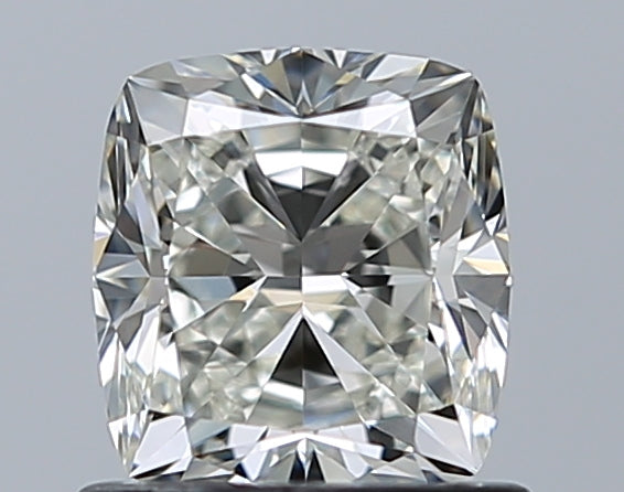 0.9 Carat Cushion Natural Diamond with  Cut Diamond in 14KT  view 1
