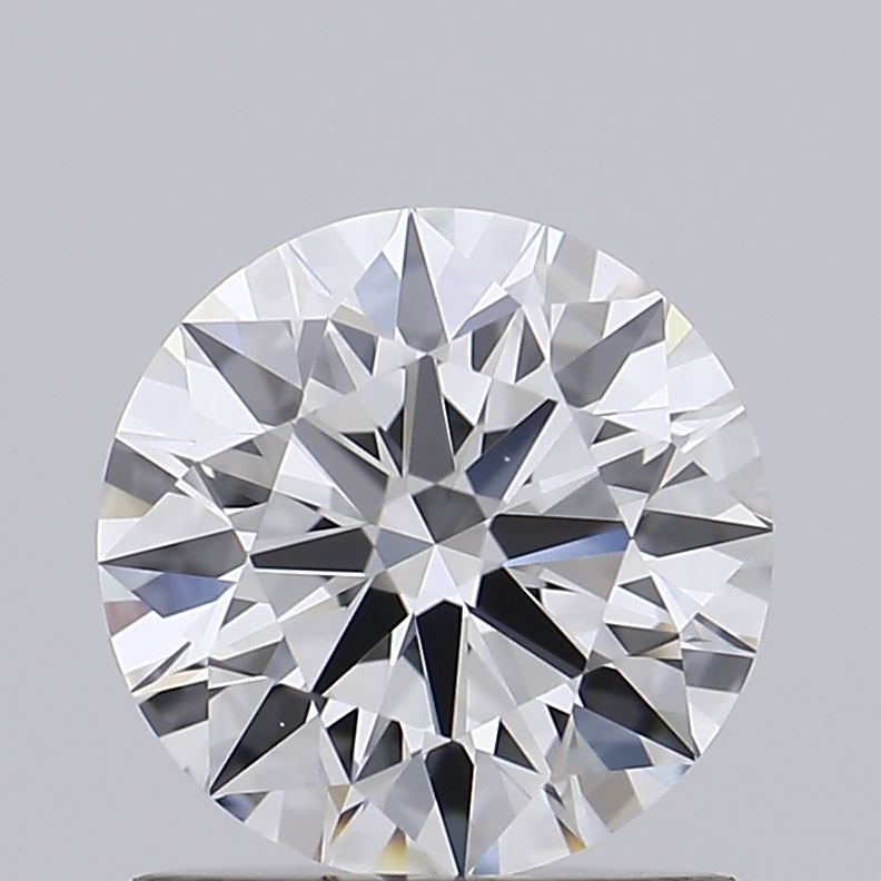1.03 Carat Round Lab Diamond with  Cut Diamond in 14KT  view 1
