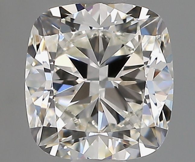 1.01 Carat Cushion Natural Diamond with  Cut Diamond in 14KT  view 1
