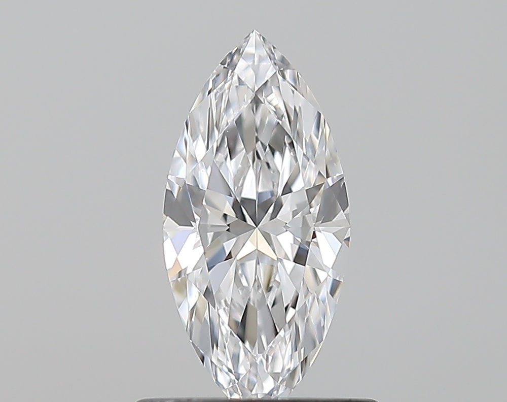 0.7 Carat Marquise Natural Diamond with  Cut Diamond in 14KT  view 1
