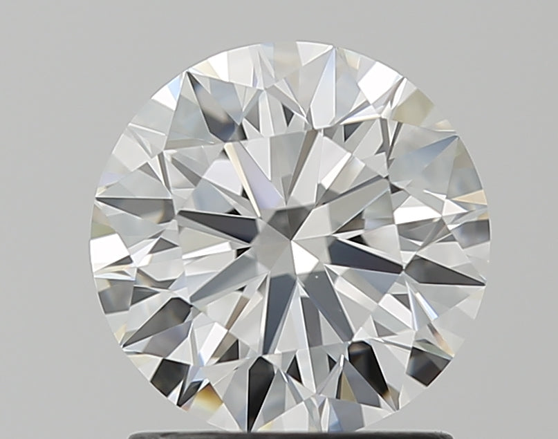 1.5 Carat Round Natural Diamond with  Cut Diamond in 14KT  view 1
