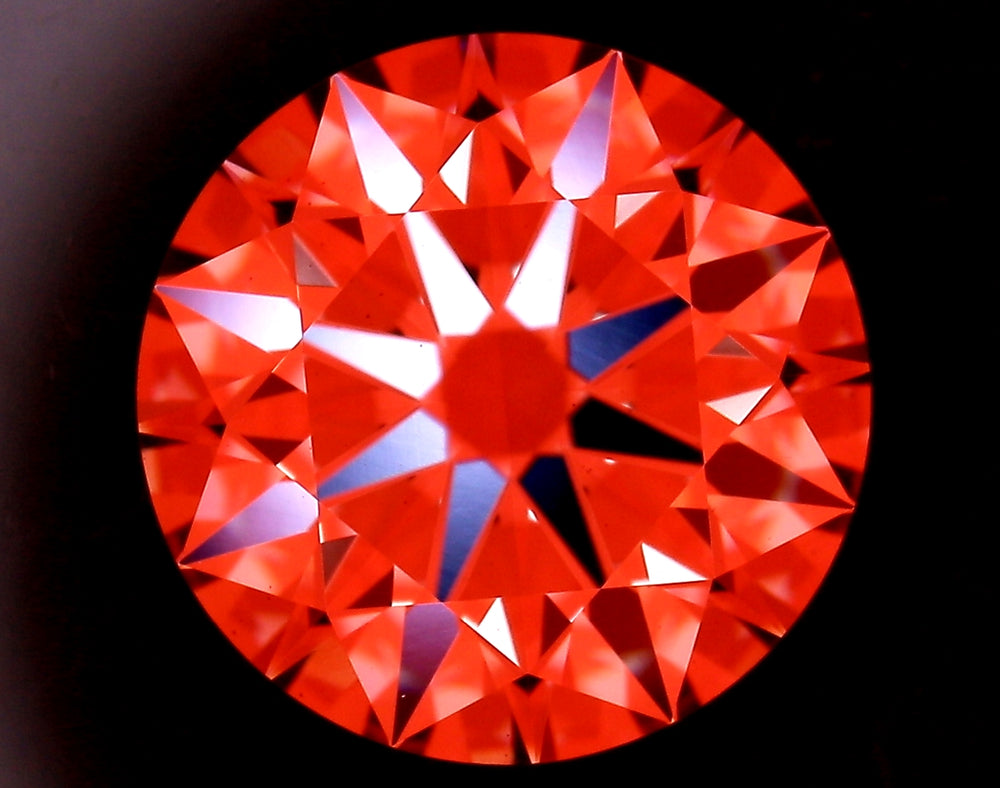 2.05 Carat Round Lab Diamond with  Cut Diamond in 14KT  view 1
