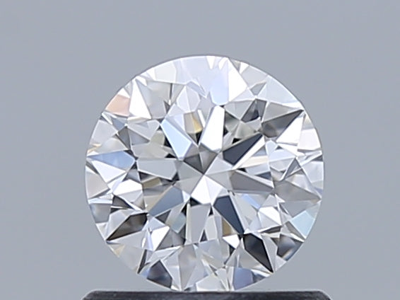 0.7 Carat Round Natural Diamond with  Cut Diamond in 14KT  view 1
