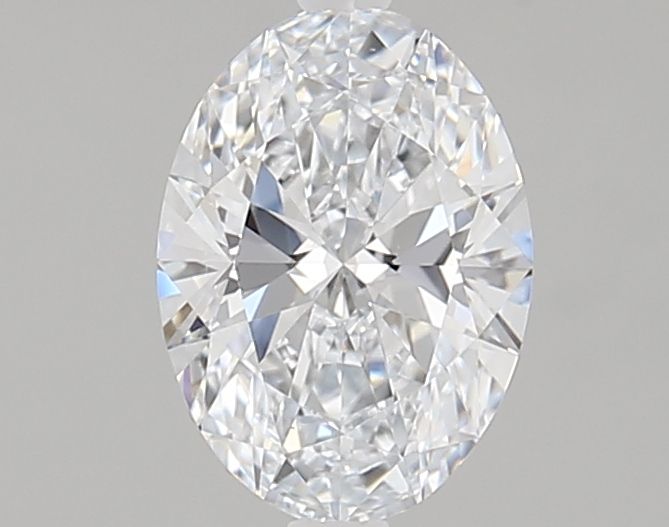 1.22 Carat Oval Lab Diamond with  Cut Diamond in 14KT  view 1
