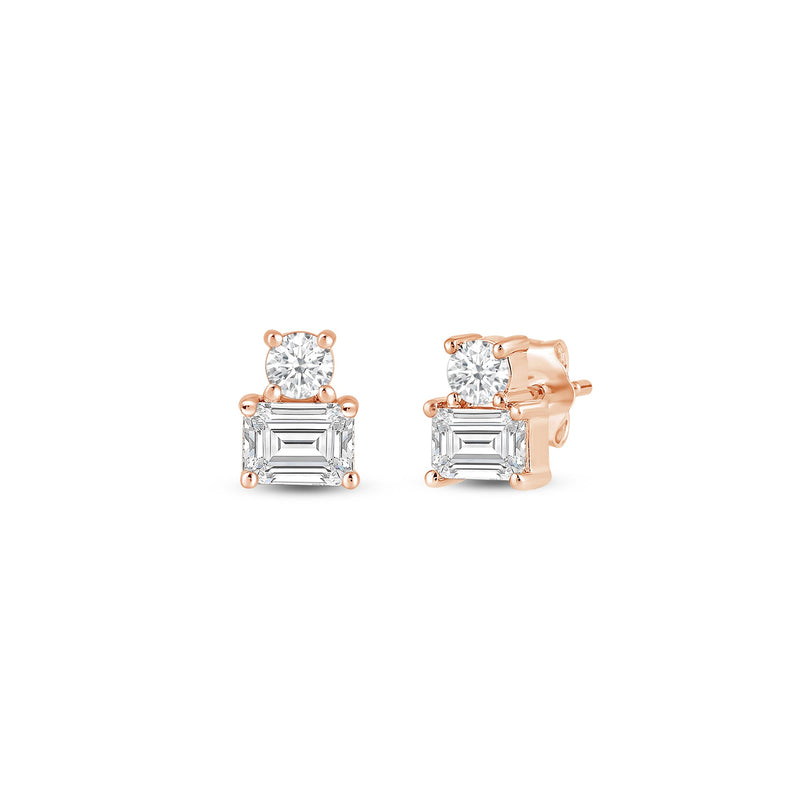 Duet Emerald Earrings