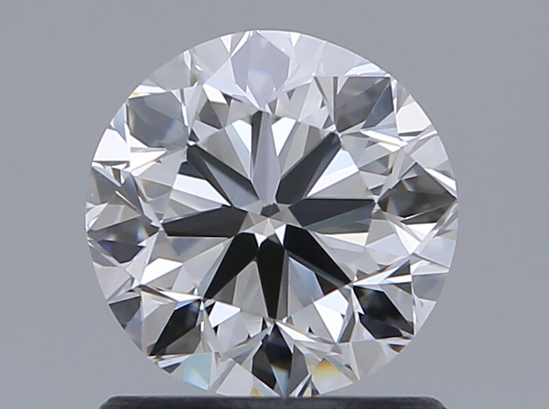 1.02 Carat Round Natural Diamond with  Cut Diamond in 14KT  view 1
