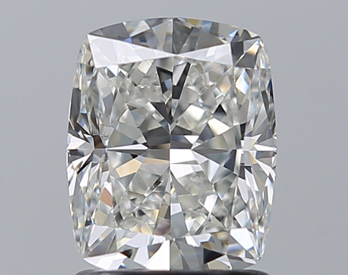 1.54 Carat Cushion Natural Diamond with  Cut Diamond in 14KT  view 1

