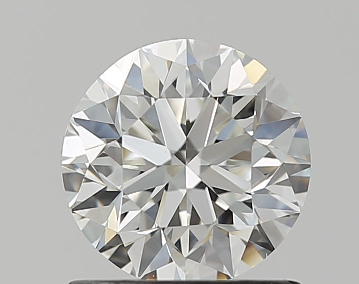 1.0 Carat Round Natural Diamond with  Cut Diamond in 14KT  view 1
