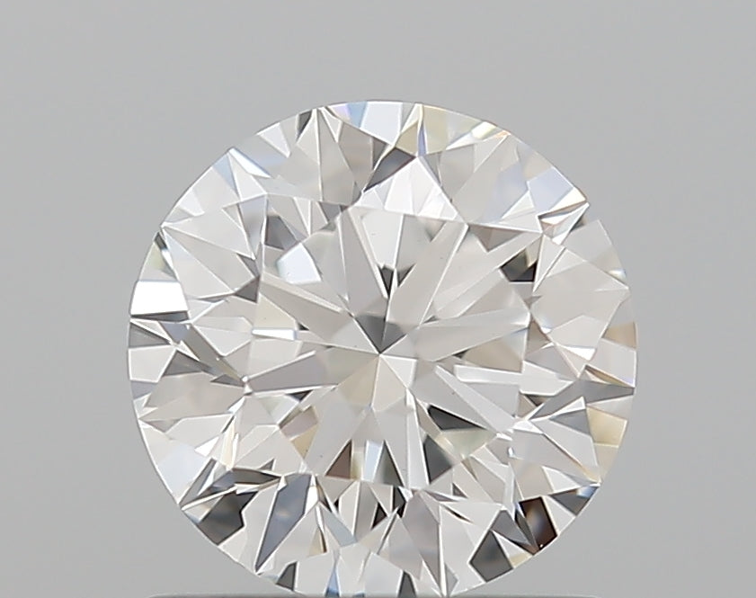 1.01 Carat Round Natural Diamond with  Cut Diamond in 14KT  view 1
