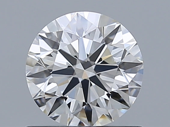 0.8 Carat Round Natural Diamond with  Cut Diamond in 14KT  view 1
