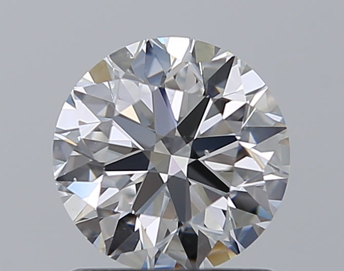 1.07 Carat Round Natural Diamond with  Cut Diamond in 14KT  view 1
