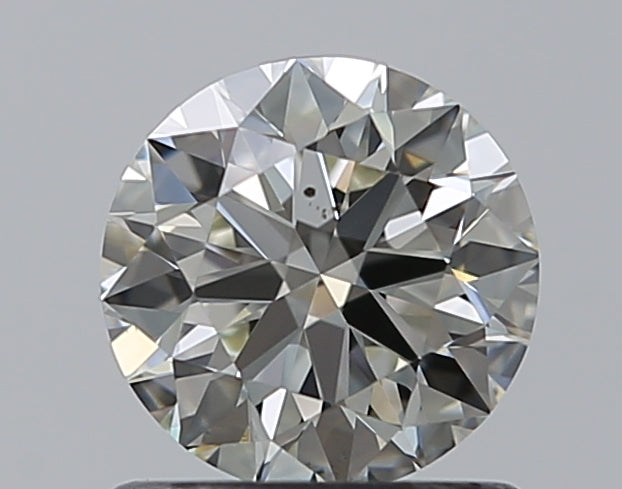 0.9 Carat Round Natural Diamond & 0.9 Carat Round Natural Diamond with  Cut Diamond in 14KT  view 1
