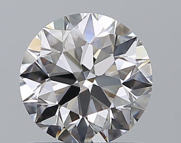1.0 Carat Round Natural Diamond with  Cut Diamond in 14KT  view 1
