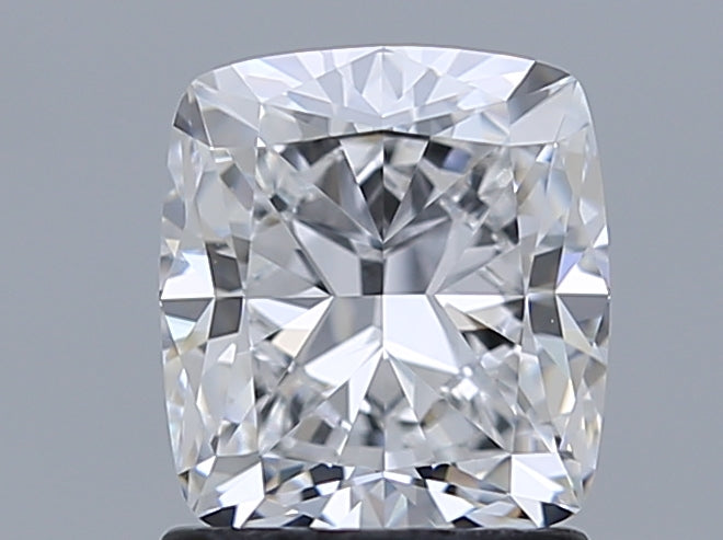 1.5 Carat Cushion Natural Diamond with  Cut Diamond in 14KT  view 1

