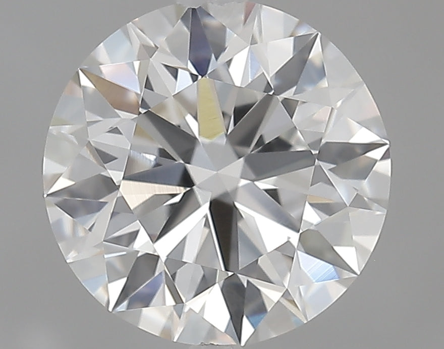 1.7 Carat Round Natural Diamond with  Cut Diamond in 14KT  view 1
