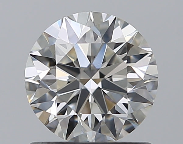 0.9 Carat Round Natural Diamond with  Cut Diamond in 14KT  view 1
