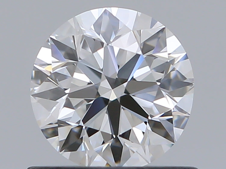 0.71 Carat Round Natural Diamond with  Cut Diamond in 14KT  view 1
