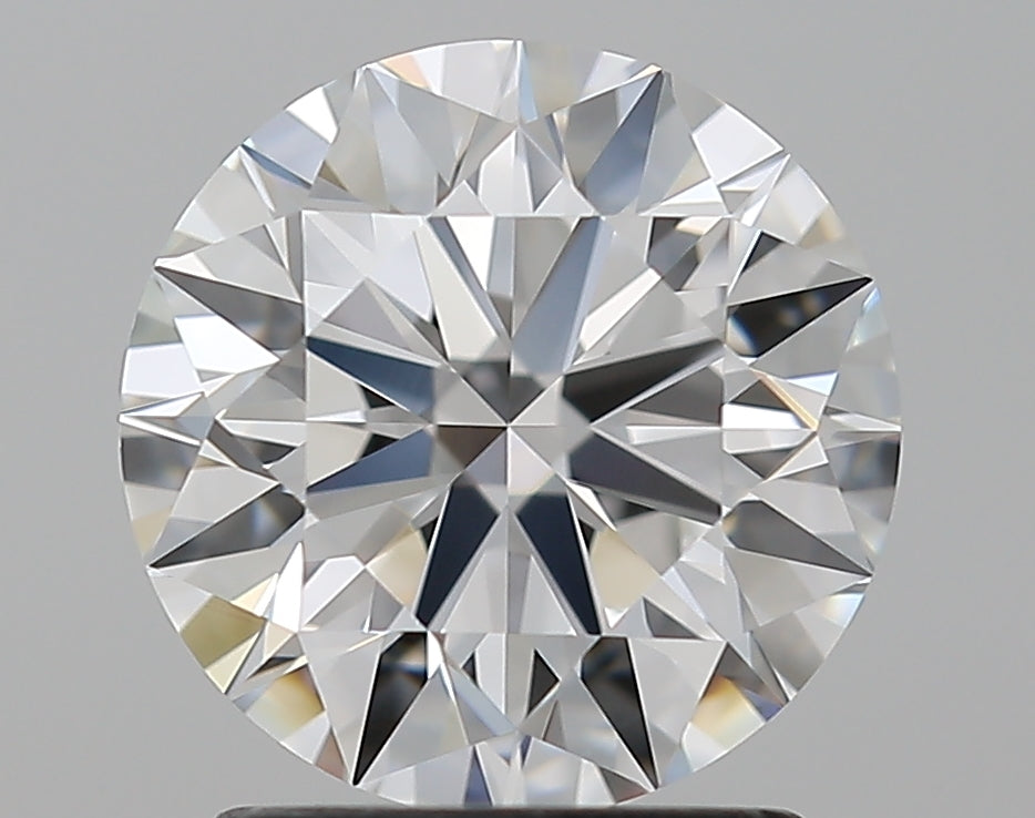 1.84 Carat Round Lab Diamond with  Cut Diamond in 14KT  view 1
