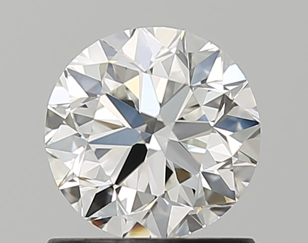 1.0 Carat Round Natural Diamond with  Cut Diamond in 14KT  view 1
