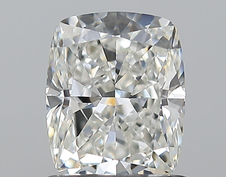1.0 Carat Cushion Natural Diamond with  Cut Diamond in 14KT  view 1
