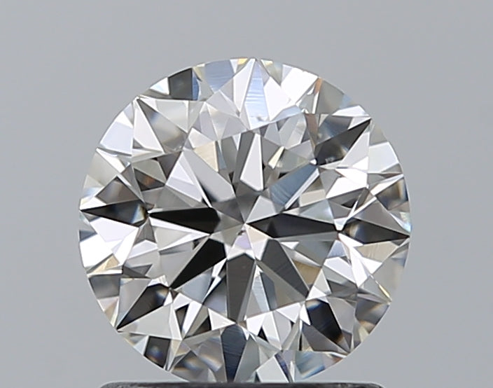 1.14 Carat Round Natural Diamond with  Cut Diamond in 14KT  view 1
