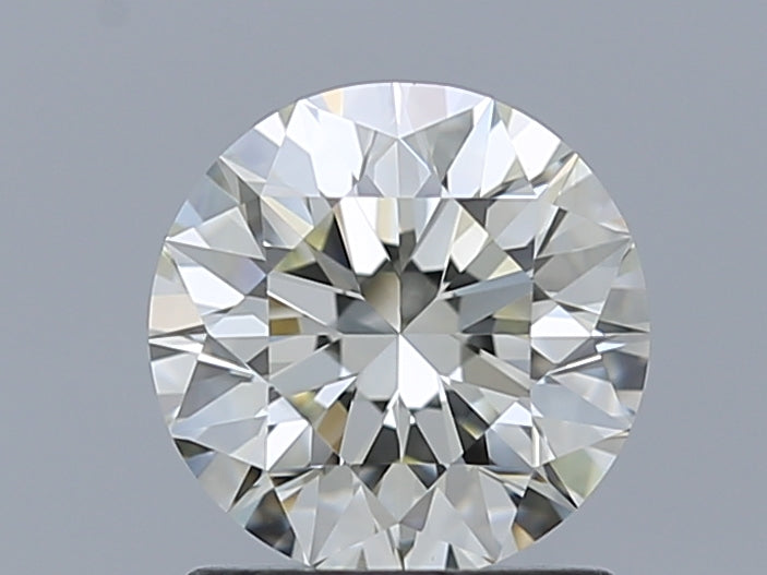 1.3 Carat Round Natural Diamond with  Cut Diamond in 14KT  view 1
