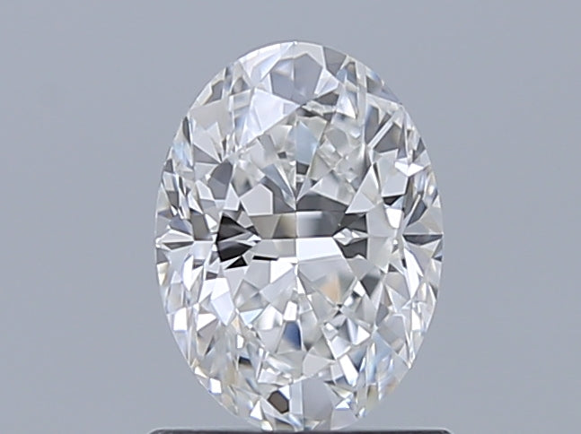 0.9 Carat Oval Natural Diamond with  Cut Diamond in 14KT  view 1
