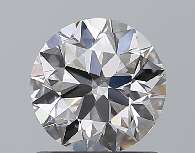 0.9 Carat Round Natural Diamond with  Cut Diamond in 14KT  view 1
