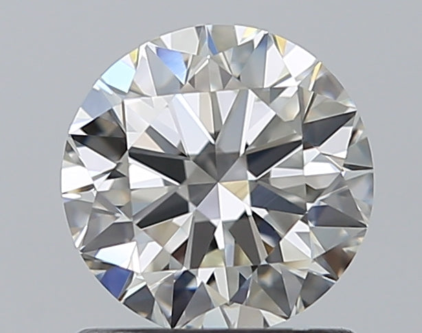 1.01 Carat Round Natural Diamond with  Cut Diamond in 14KT  view 1

