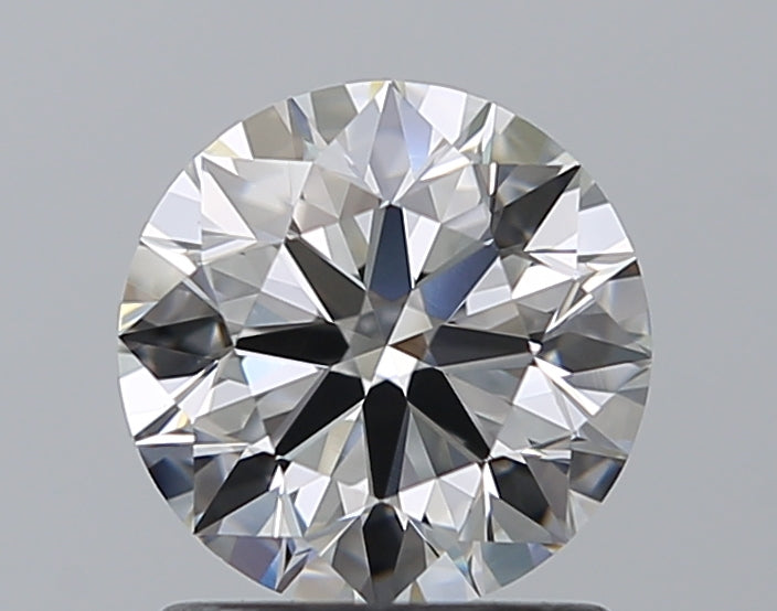 1.19 Carat Round Natural Diamond with  Cut Diamond in 14KT  view 1
